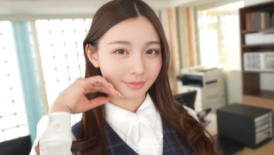 空想制服美少女 AI MODEL AV DEBUT 働くOL編 Vol.02サンプル１